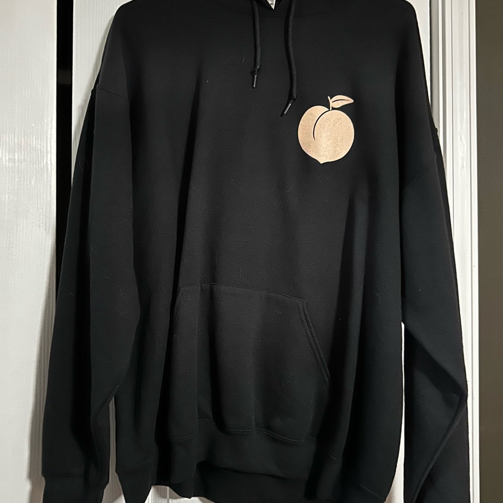 Thicc & Tired Black Hoodie